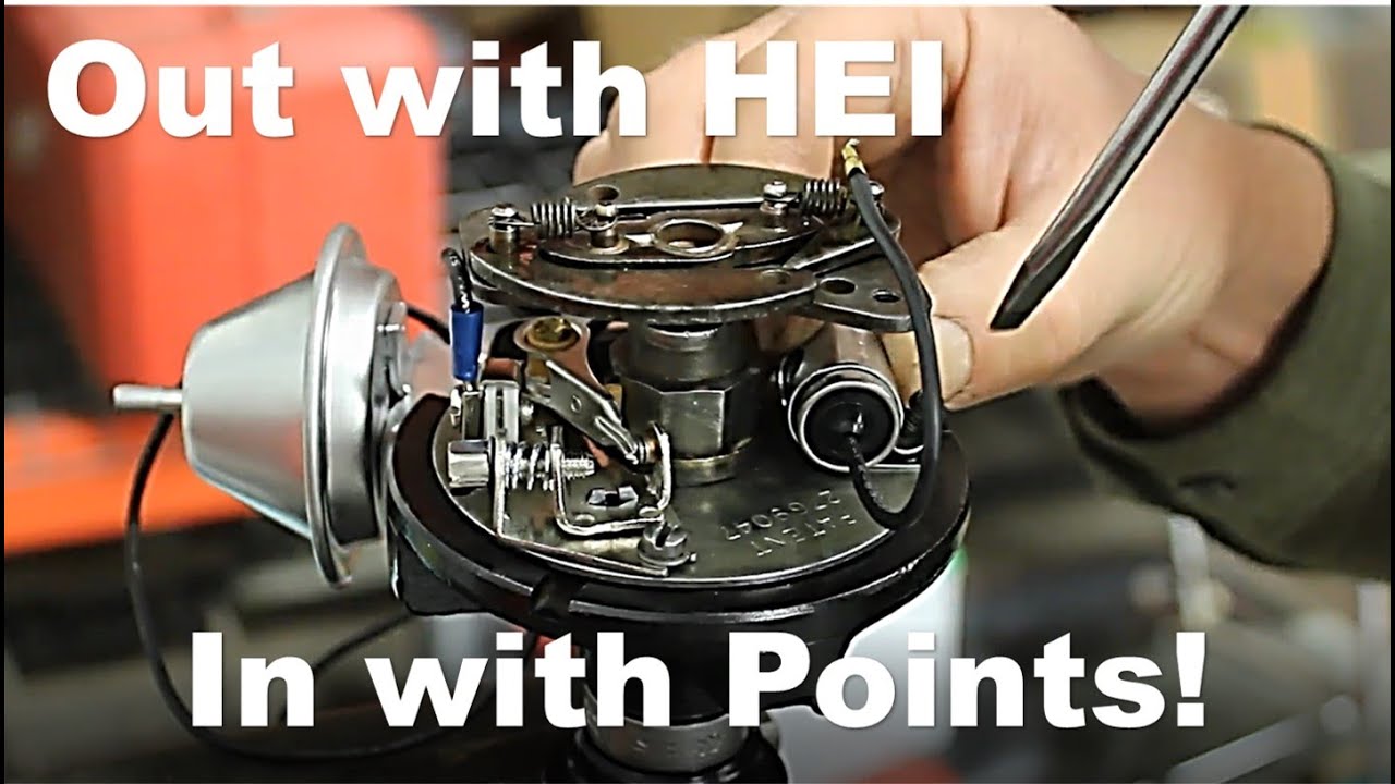 Rebuilding a 60's Small Block Chevy Distributor - Set Points, Test Vacuum Advance, Test Condenser