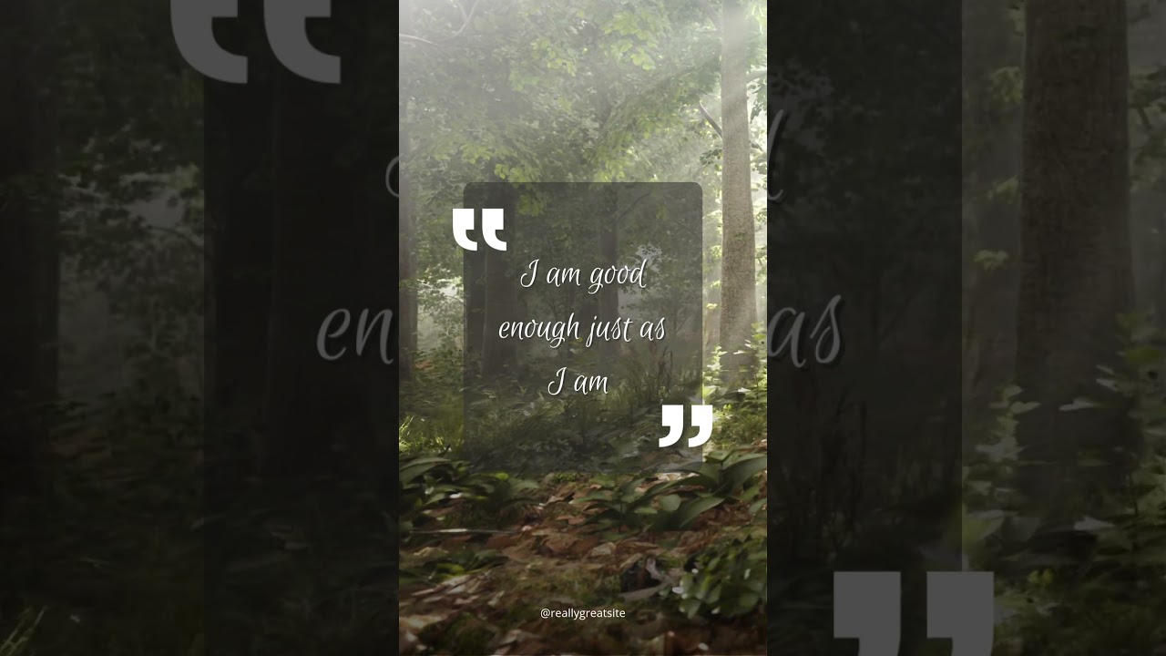Gentle affirmations to calm anxiety, depression, and stress 💚