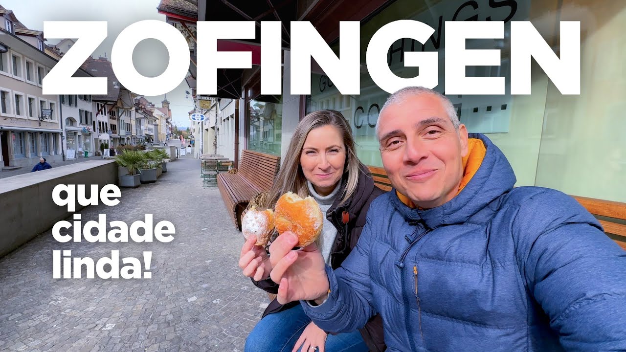 ZOFINGEN, uma cidade medieval e hist&oacute;rica na SU&Iacute;&Ccedil;A! 4K🇨🇭