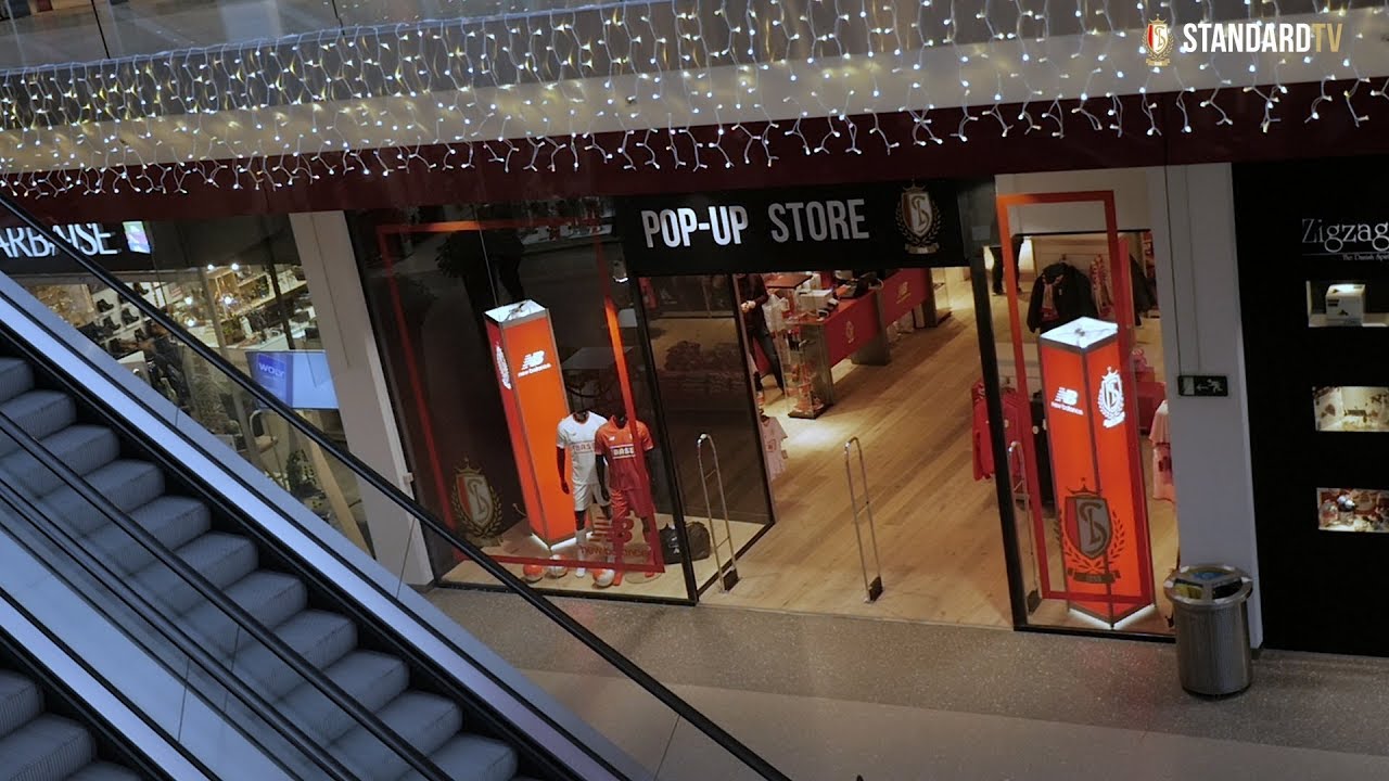 Une boutique du Standard à la Médiacité