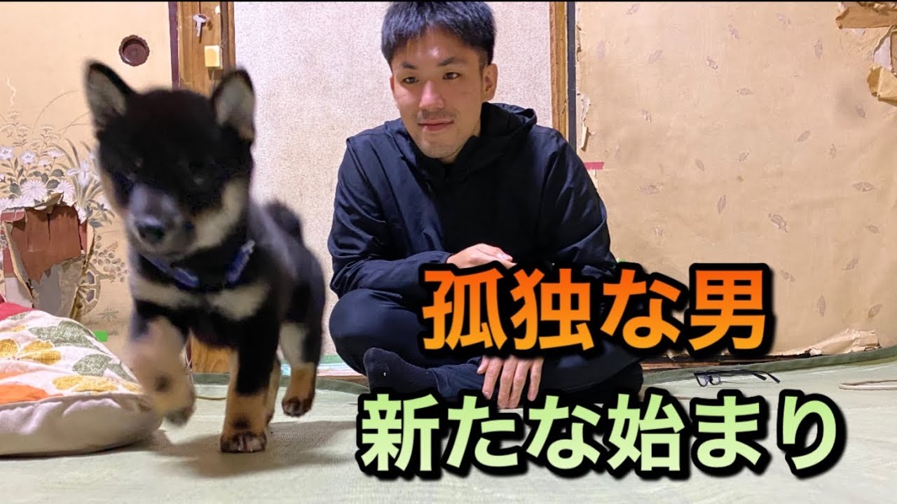 孤独な男　家賃2万に住む25歳　新しい家族との生活