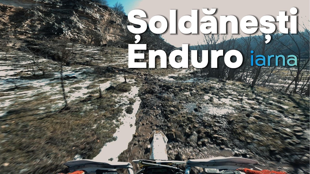 Enduro lunecos in Republica Moldova, Șoldănești, 14 Februarie