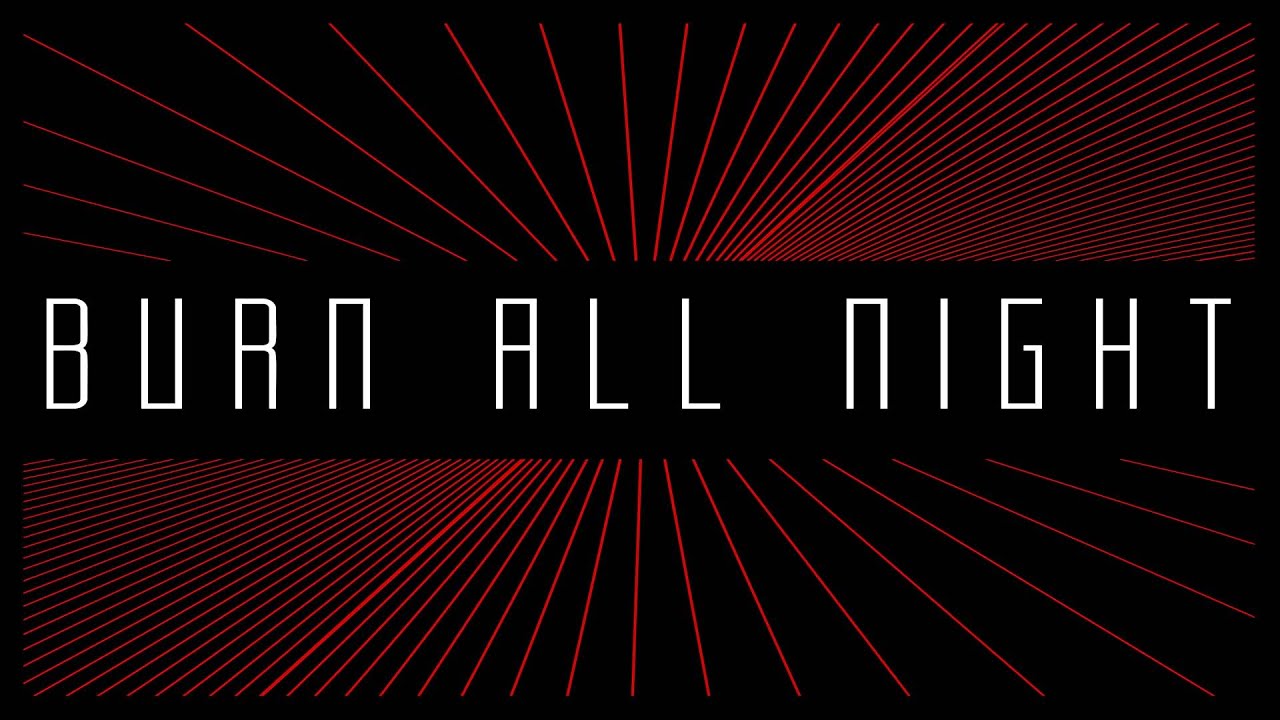 Faderhead (feat. Electra Black) - Burn All Night (Official Lyric Video)