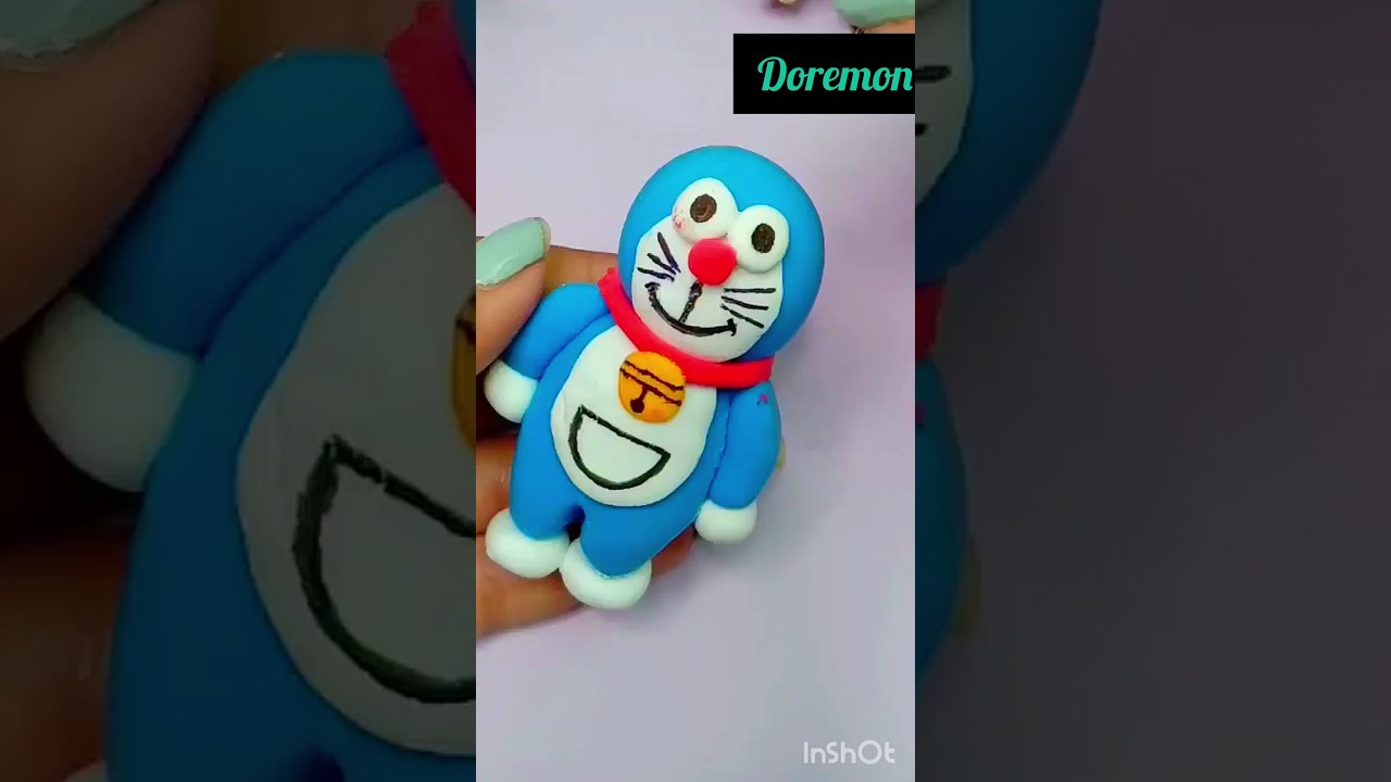 Mein Hoon Doraemon: Kids' Poem and Clay Art Creation | #doraemon #kidscrafts #poem