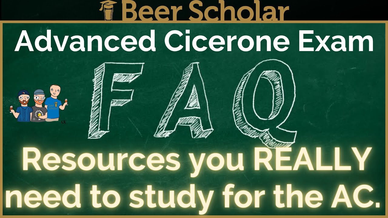 What you should *really* study for the Advanced Cicerone exam!