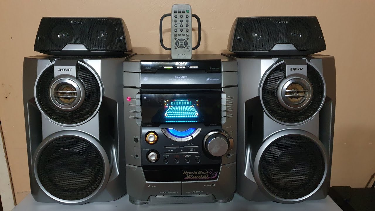 Mini System Sony MHC DX7 Ótima Qualidade