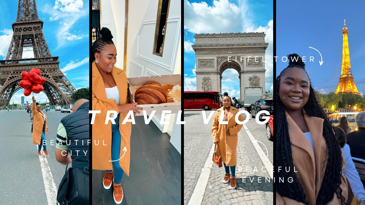 Europe Tour | France vlog , Eiffel Tower , Arc De Triomphe , Seine River , Biggest Croissant ever…