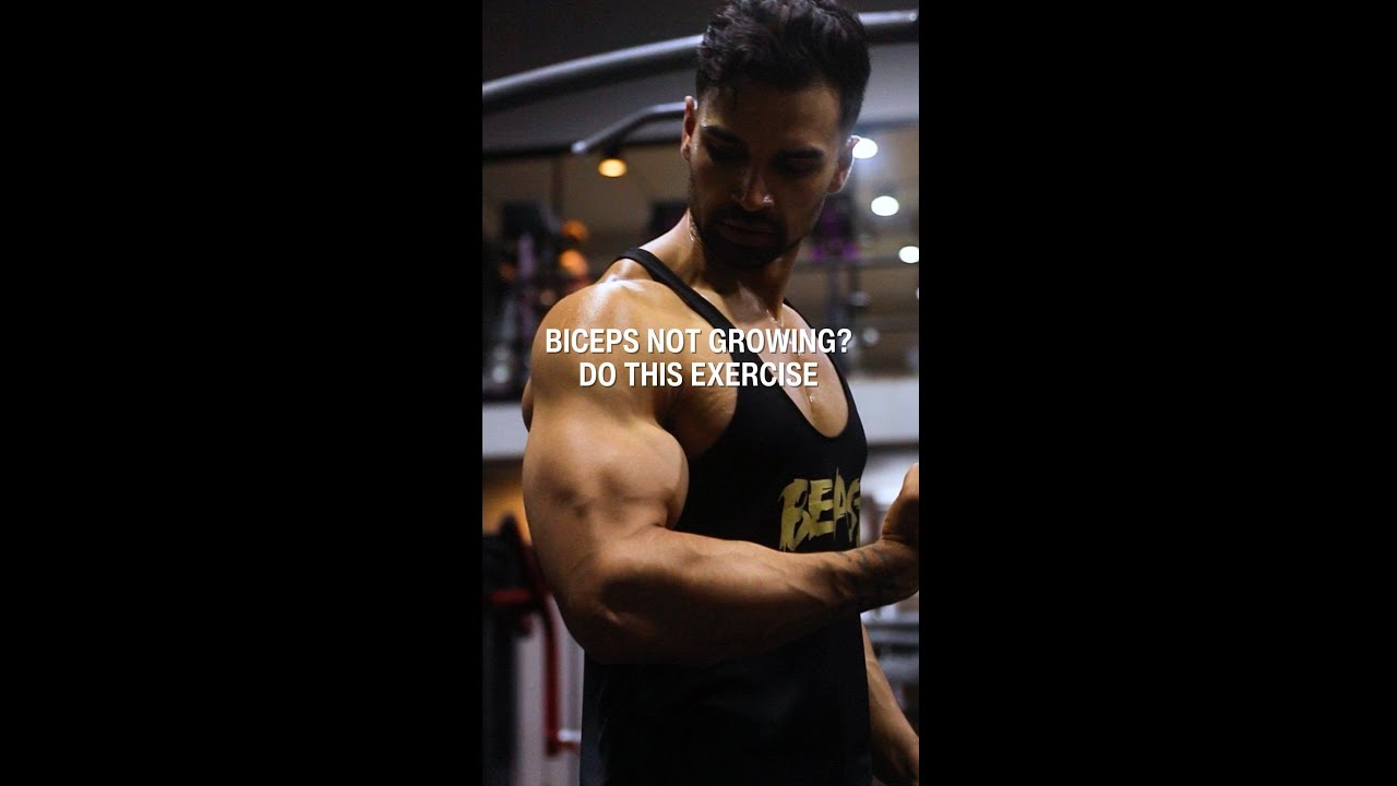 Biceps Not Growing? TRY THIS 💪🏼🔥 #shorts #biceps