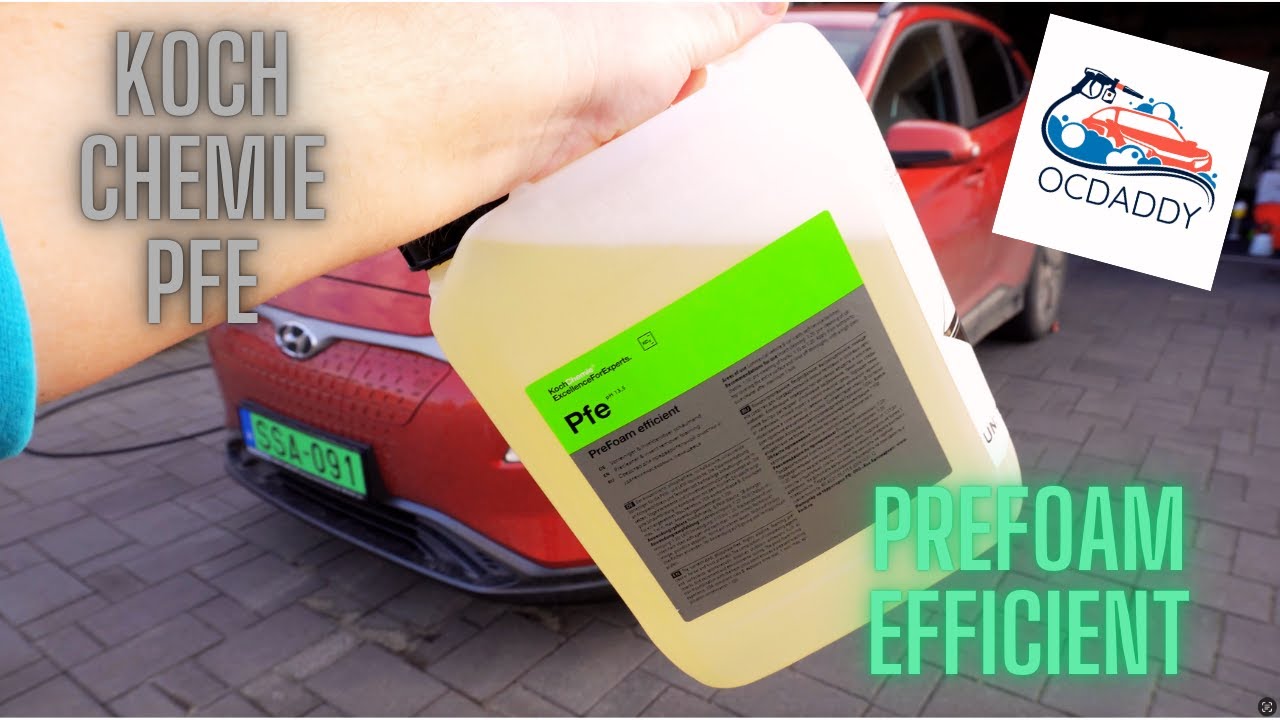 Ismét egy patika kis előmosó: Koch Chemie PreFoam Efficient (PFE) teszt