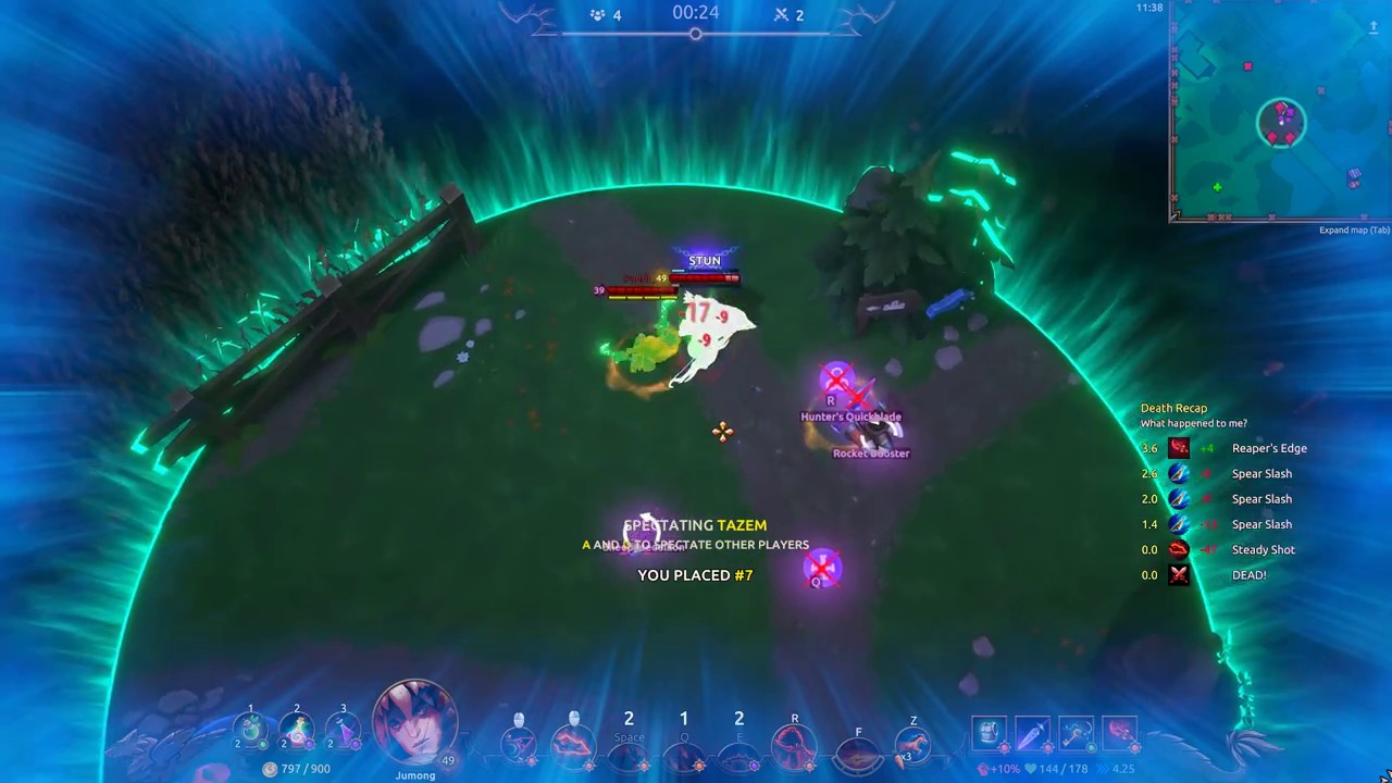 Battlerite Royale Jumong vs Croak vs Blossom vs Alysia