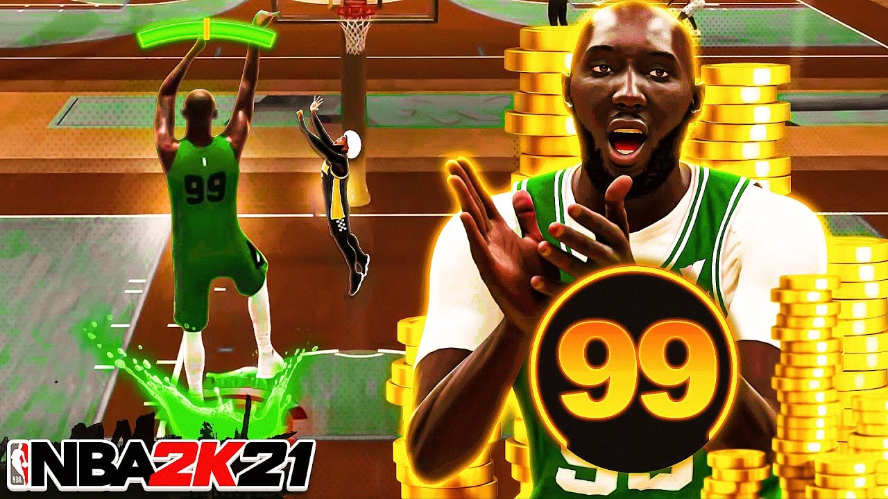 99 OVR 7'6" TACKO FALL BUILD RETURNS and DOMINATES EVERYONE on NBA 2K21
