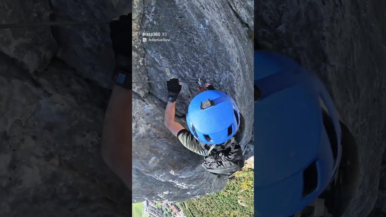 Conquering supposedly the toughest via ferrata in northern Italy - via ferrata Rino Pisetta.