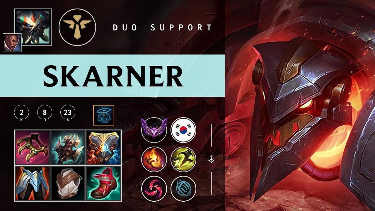 Skarner Support vs Thresh - KR Master Patch 26.02