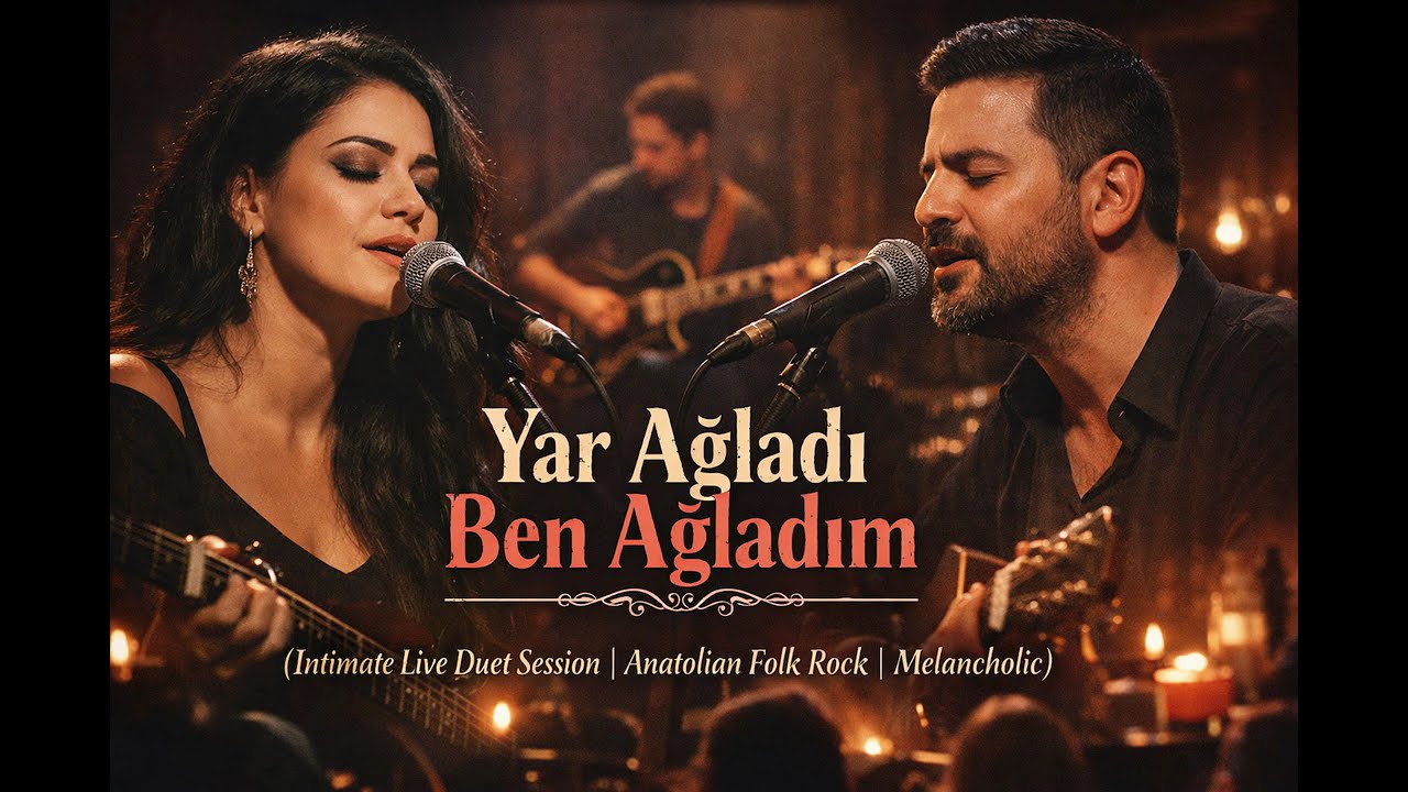 Yar Ağladı Ben Ağladım | Intimate Live Duet Session | Anatolian Folk Rock (Melancholic)