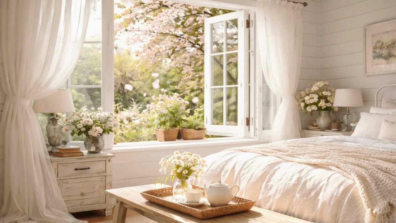 Peaceful Cottage Window 🌷 Lofi Hip Hop Beats to Relax, Study & Unwind