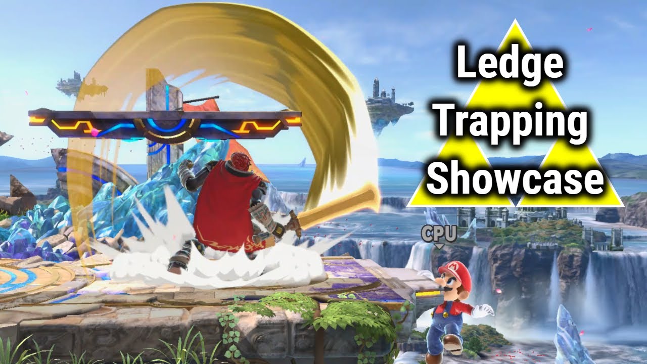Smash Ultimate - Ganondorf: Ledge Trapping Showcase