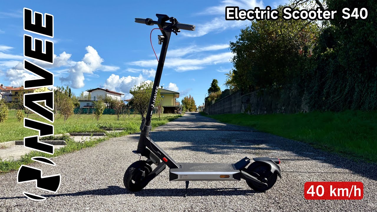 Navee S40 Electric Scooter - Inspired by the Tesla Cybertruck ( Best Speed 40 km/h )