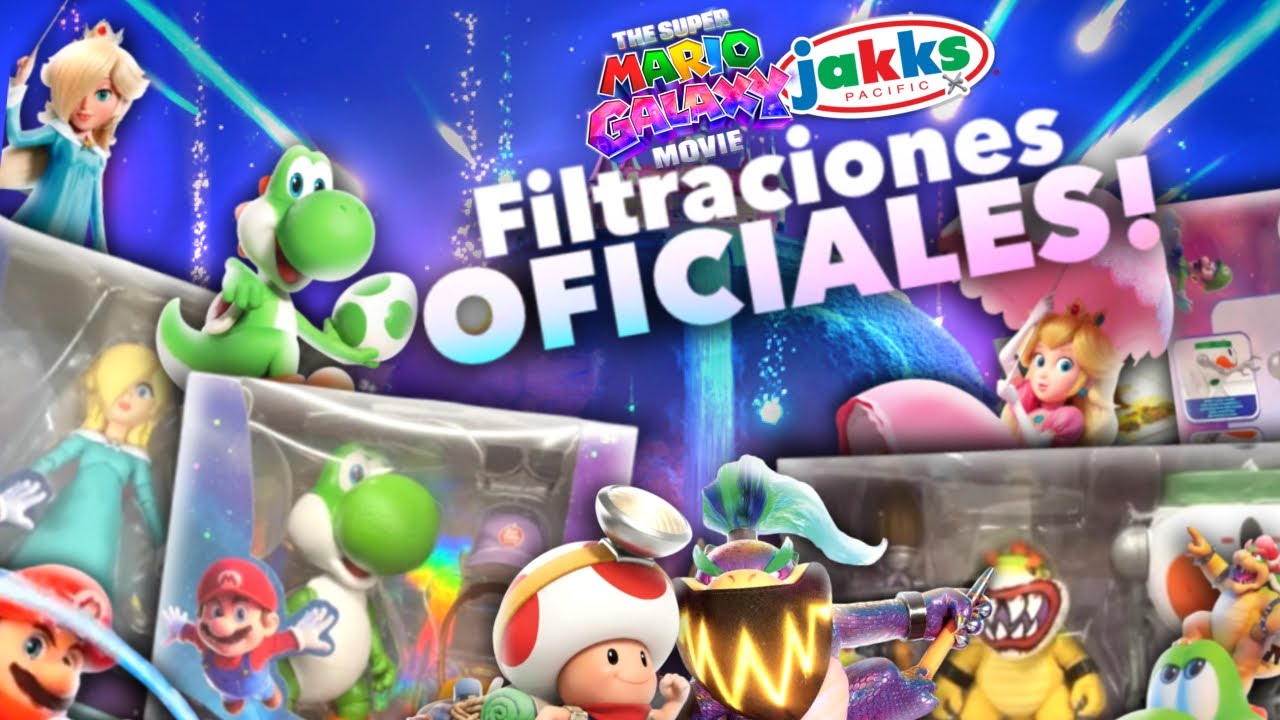 Nueva FILTRACIÓN De JUGUETES De La Mario Galaxy Movie! (Es ENORME!)