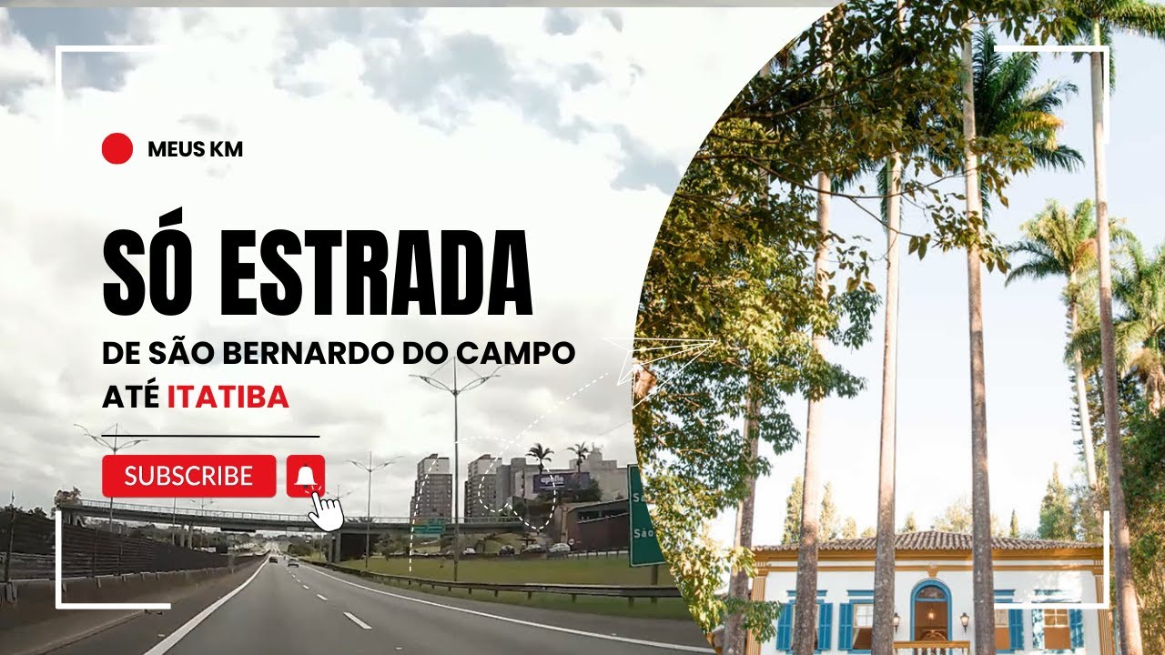 S&Oacute; ESTRADA: Anchieta, Rodoanel, Bandeirantes, Anhanguera. De S&Atilde;O BERNARDO DO CAMPO at&eacute; ITATIBA.