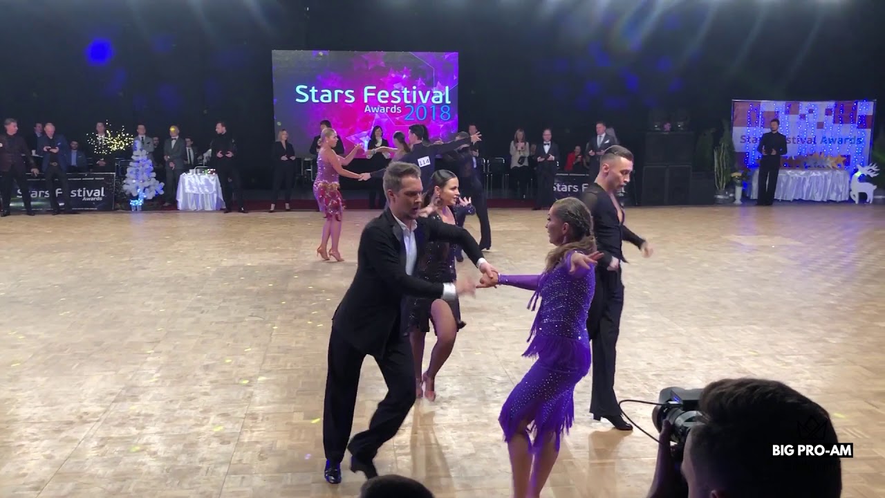 Stars Festival Awards 2018. Pro Am Scholarship Gold/ Semi final. Samba