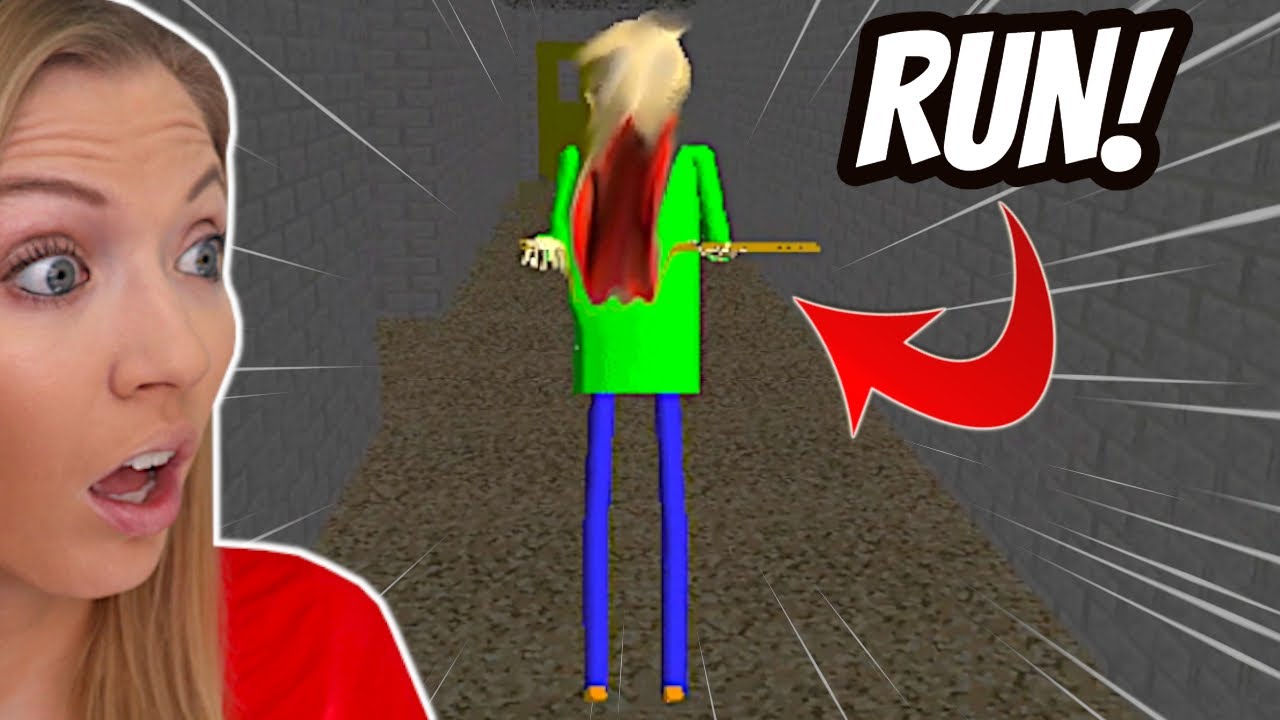 I ESCAPED CURSED Baldi!
