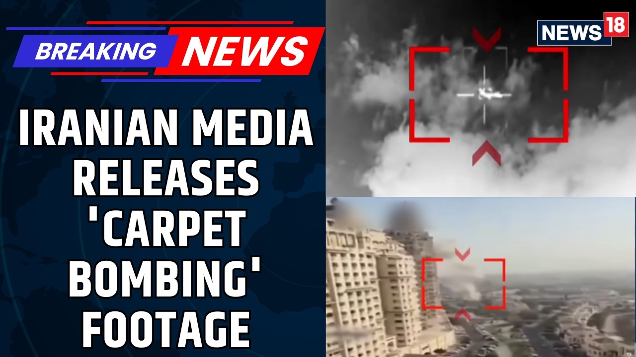 Fresh Visuals of Attack in Tehran: Iranian media Releases 'CARPET BOMBING' Footage | News18