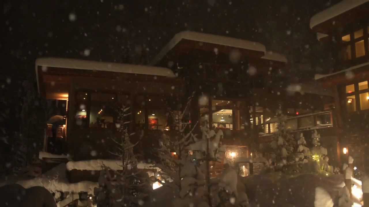 Scandinave Spa Whistler in Winter