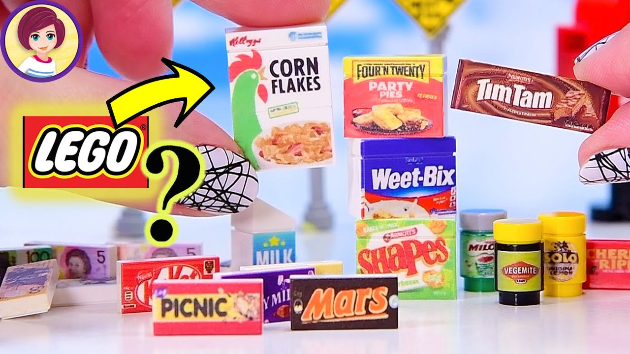 Tiny Lego groceries?!? 😱😍