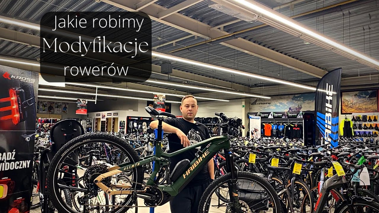 Modyfikacja HAIBIKE AllMtn 7, Trekking 9
