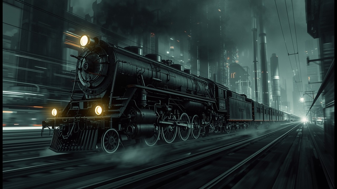 Endless Transit — Ultra-Minimal Spacetime Ambient