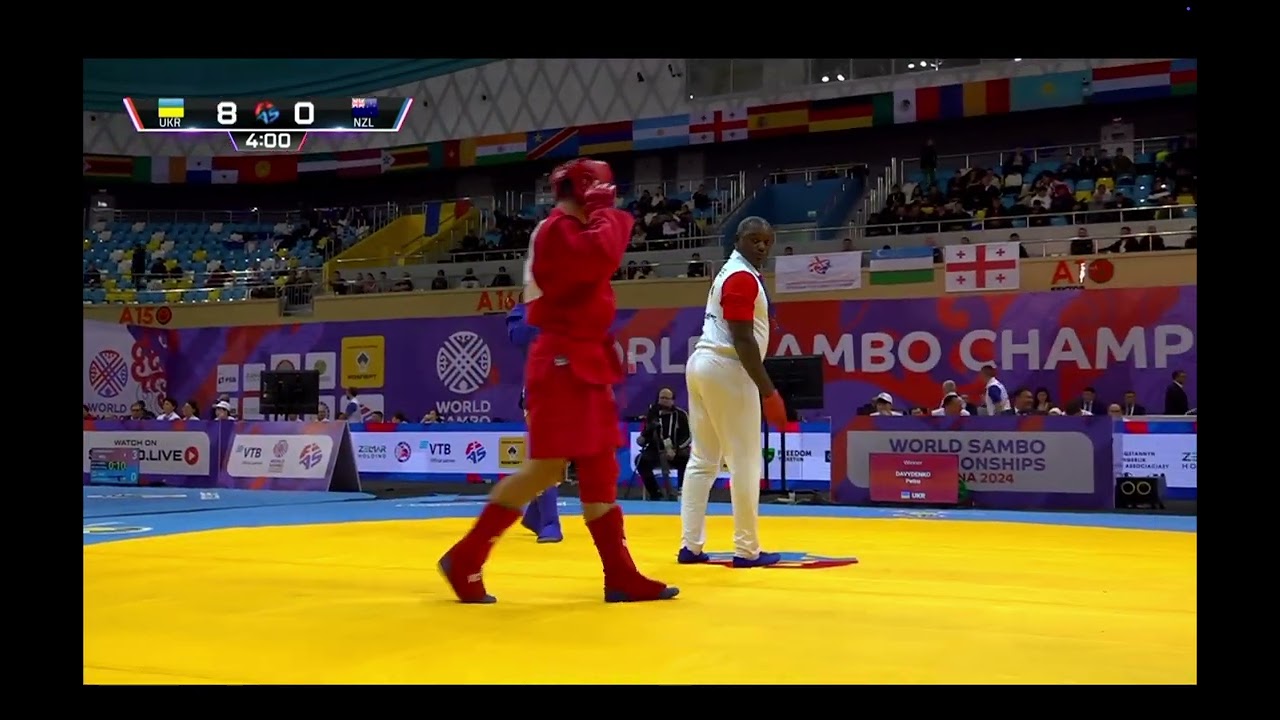 DAVYDENKO PETRO - 1st fight 88kg - World SAMBO Championships 2024