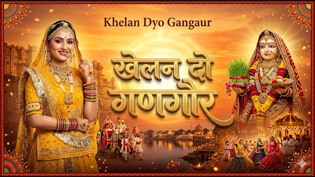 खेलण दो गणगौर | Khelan Do Gangaur | Rajasthani Gangaur Song 2026 | Gangaur Festival Special