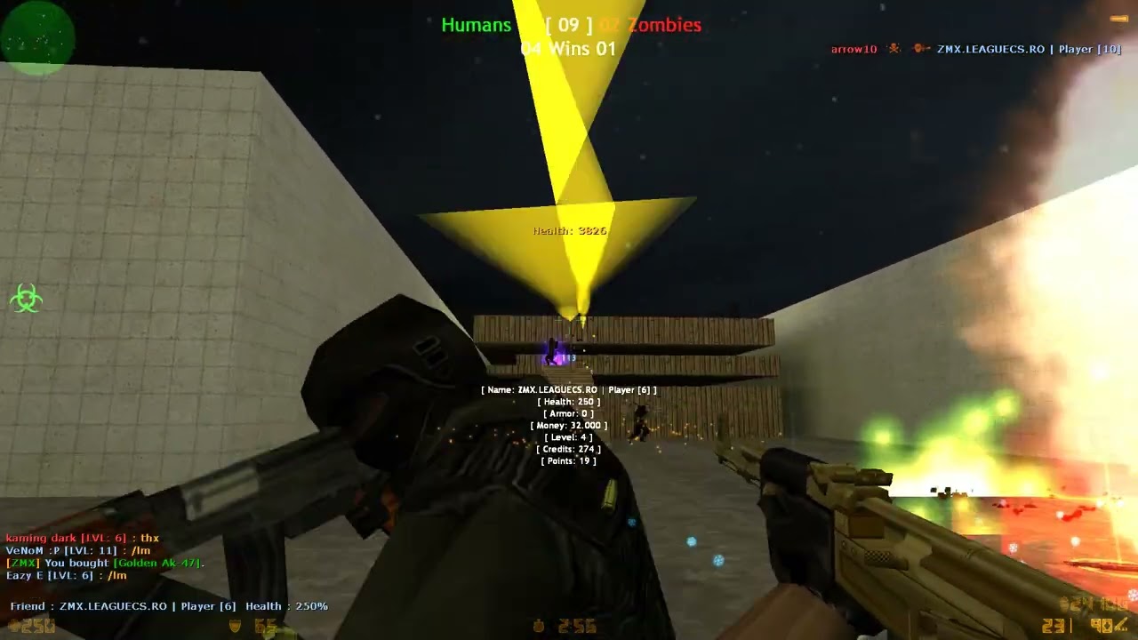 Counter-Strike 1.6: ZMX.LEAGUECS.RO # ZOMBIE PLAGUE ULTIMATE