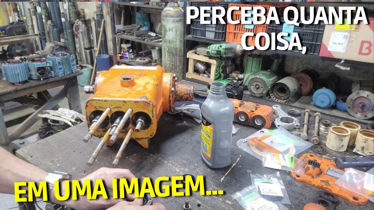 BOMBA JACTO JP-75. manutenção completa EM BOMBA DE PISTÃO. parte 2 de 2