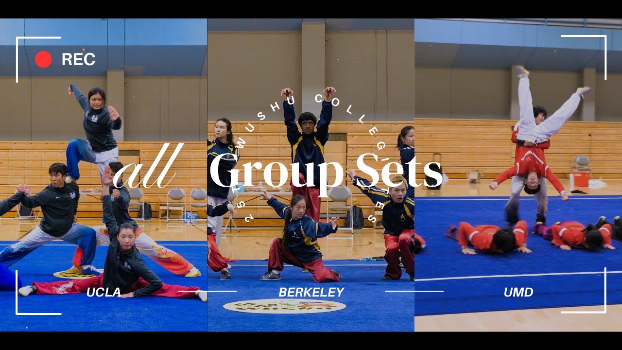 All The Groupsets • 25th Wushu Collegiates @ UCLA