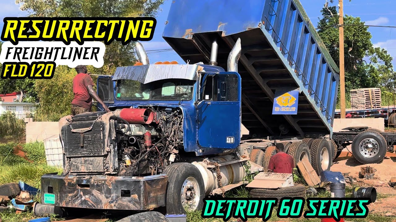 Nexlevel Garage | Resurrecting Abandoned Freightliner Fld120 | Detroit Power