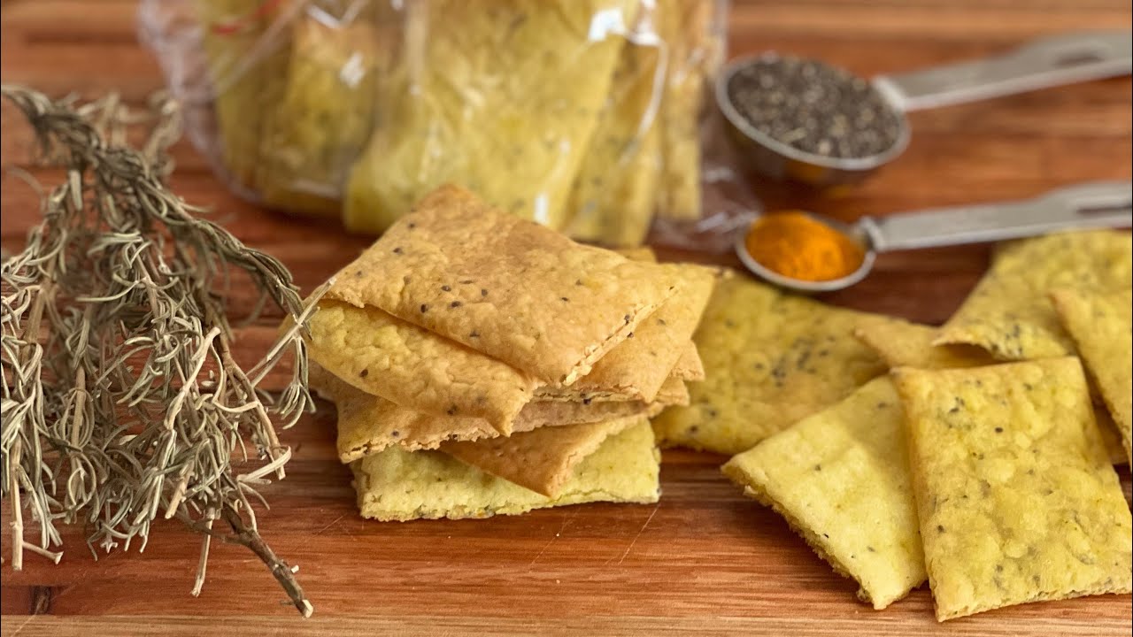 Bolachas crocantes ao Levain descarte