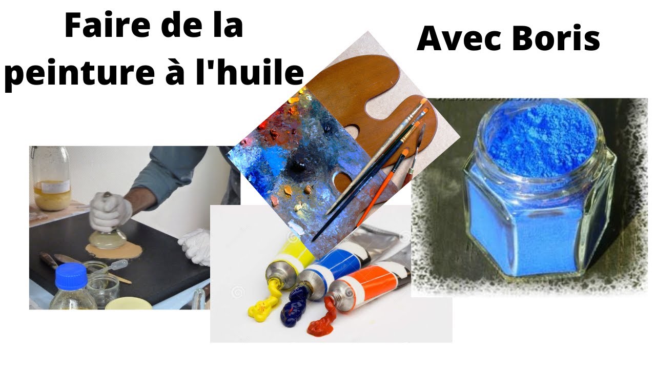 Comment broyer des pigments pour faire de la peinture à l'huile 2