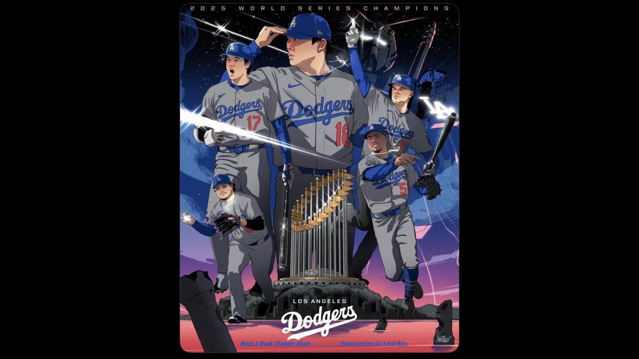 Back 2 Back (Dodger Blue) by DJ Lord Ron