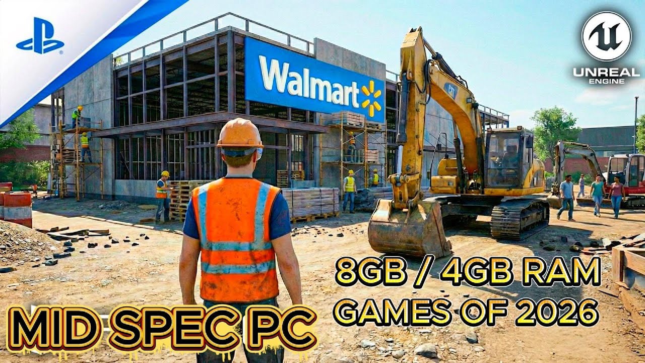 Top 15 Best Mid Spec PC Simulation & Simulator Games (2026) | 4GB / 8GB RAM | 2GB VRAM