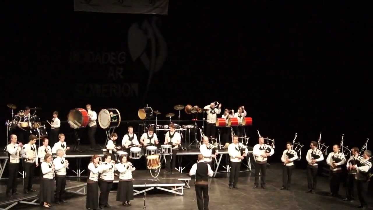 Bagad Bro Felger (Fougères) - Vannes 2012