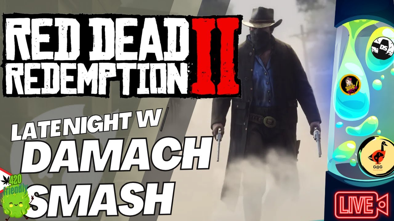 🔴 Red Dead Redemption 2 - Late Night w/ Damach Smash