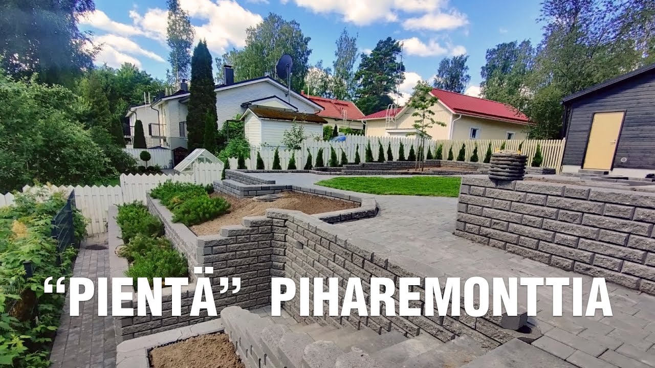"Pientä" piharemonttia | VLOGI