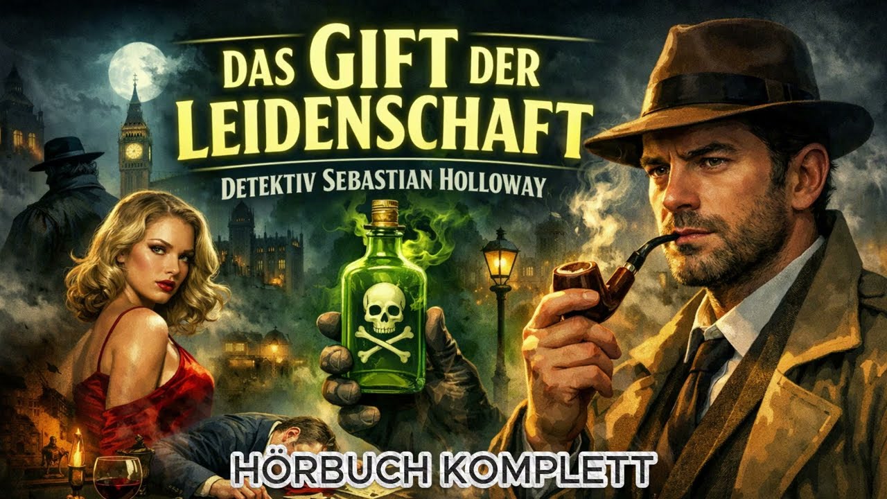 Das Gift der Leidenschaft – Ein Fall für Sebastian Holloway | Hörbuch in voller Länge