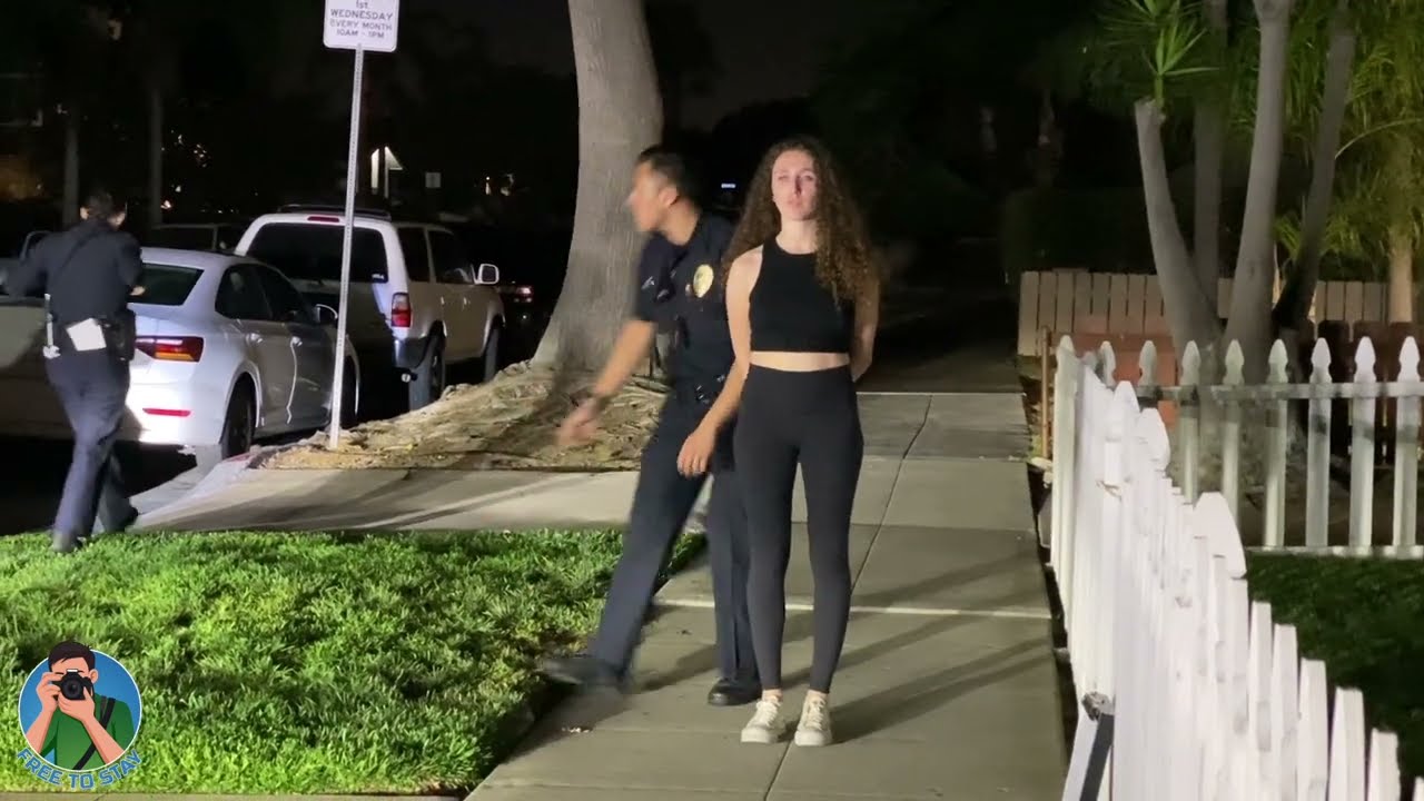 PB Lady Pulled Over For Heavy Front End Damage