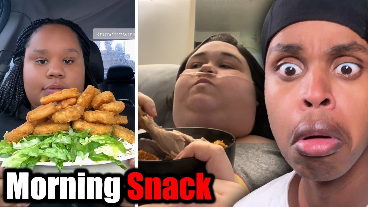 TikTok Mukbangs Are Eating Themselves To Death..