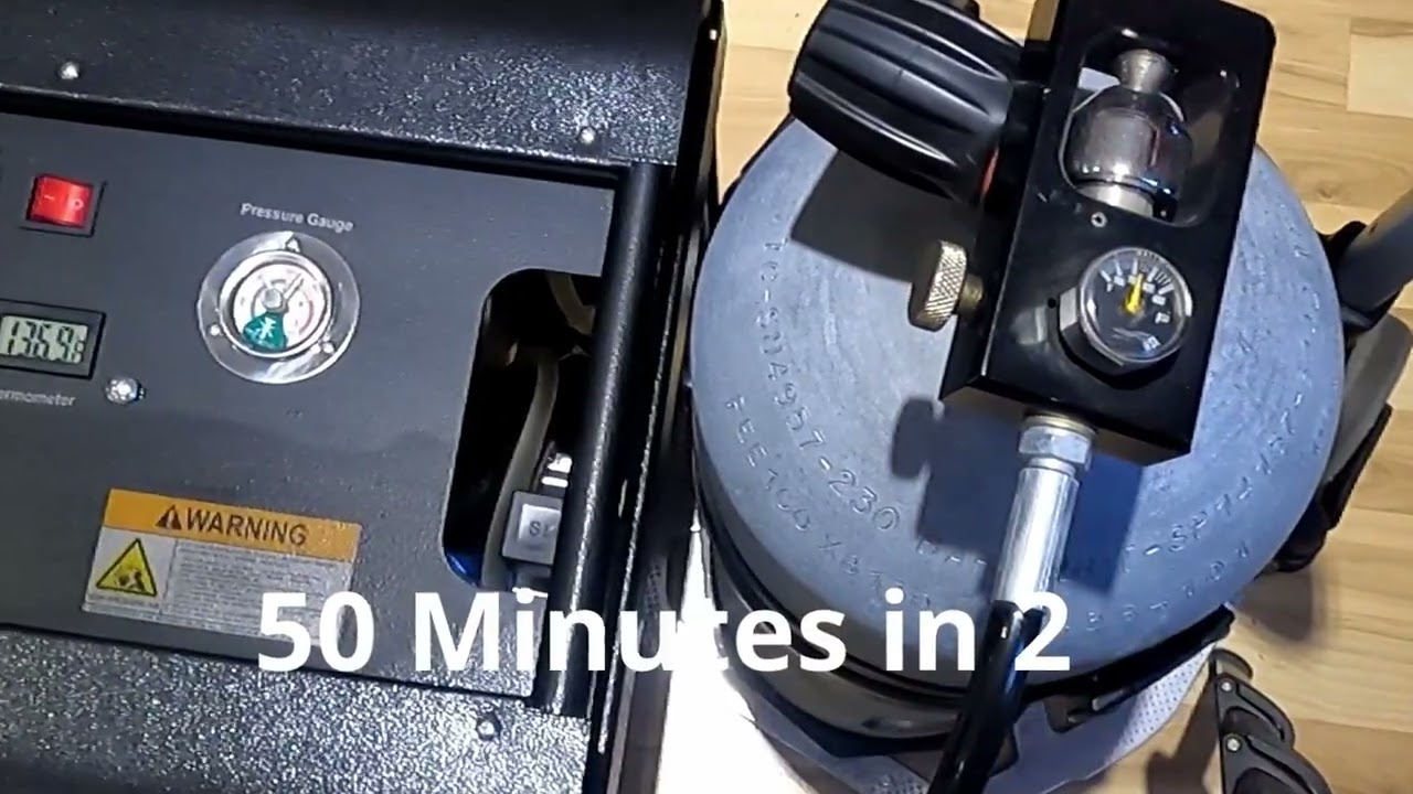 Tuxing TXEDT032 4500 psi Compressor - First Fill