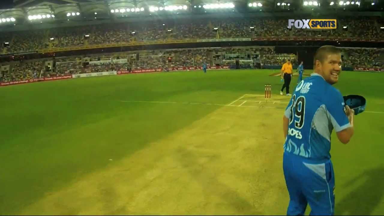 Fox Sports introduces Helmet Cam - Cricket, closer
