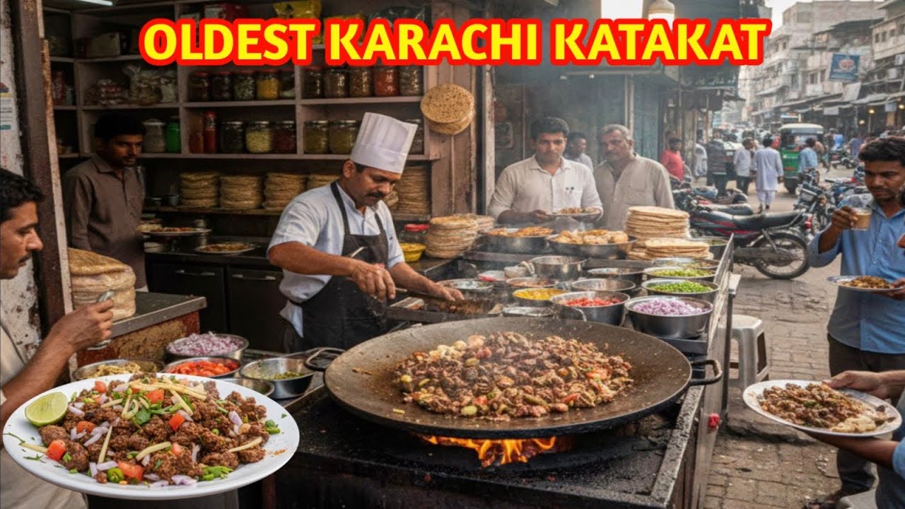 Famous Katakat In Karachi | Oldest Katakat | Food Street pakistan