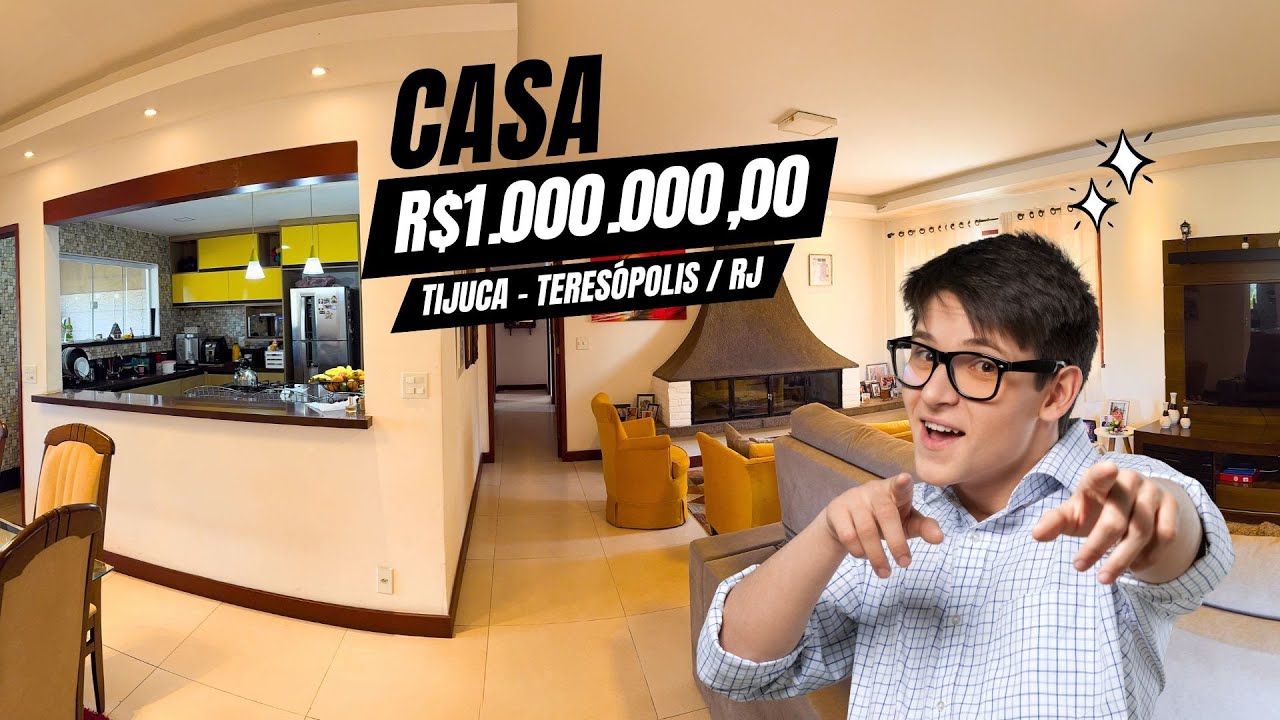 Casa Espaçosa com Vista, Área Gourmet e Pomar na Tijuca – Teresópolis